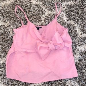 Topshop pink tank